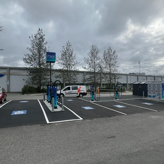 Ny ladestasjon Bodø Lufthavn